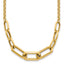 10K Yellow Gold Rolo Chain Necklace, 18 in