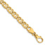 Fancy Chain Bracelet in 10K Yellow Gold, 7mm - Sophia Jewelers