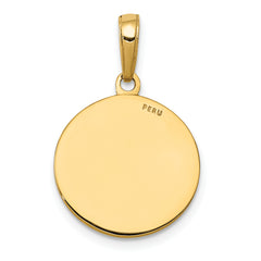 10k Saint Joseph Medal Charm