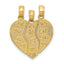 Big Sis, Mom & Lil Sis Break-Apart Charm in 10K Yellow Gold, 22mm - Sophia Jewelers