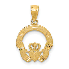 10k Claddagh Charm