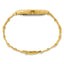10k 27x47mm Champagne Dial Square Face 8 inch Nugget Watch