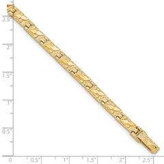 10k 5.5mm NUGGET Bracelet