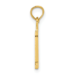 10K Number 11 Pendant