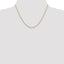 10k 2mm Round Open Link Cable Chain