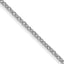 10k WG 1mm Round Open Link Cable Chain