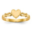 10K Polished Dome Ring