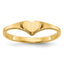 10K Polished Dome Ring