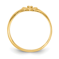 10K Butterfly Baby Ring