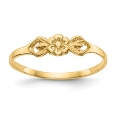 10K Flower Child's Ring
