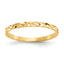 10K High Polished Band Childs Ring