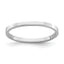 10KW Diamond-cut Textured Rope Band Ring