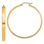 Hoop Earrings in 10K Yellow Gold, 45mm - Sophia Jewelers