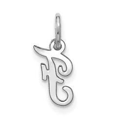10kw Small Script Initial F Charm