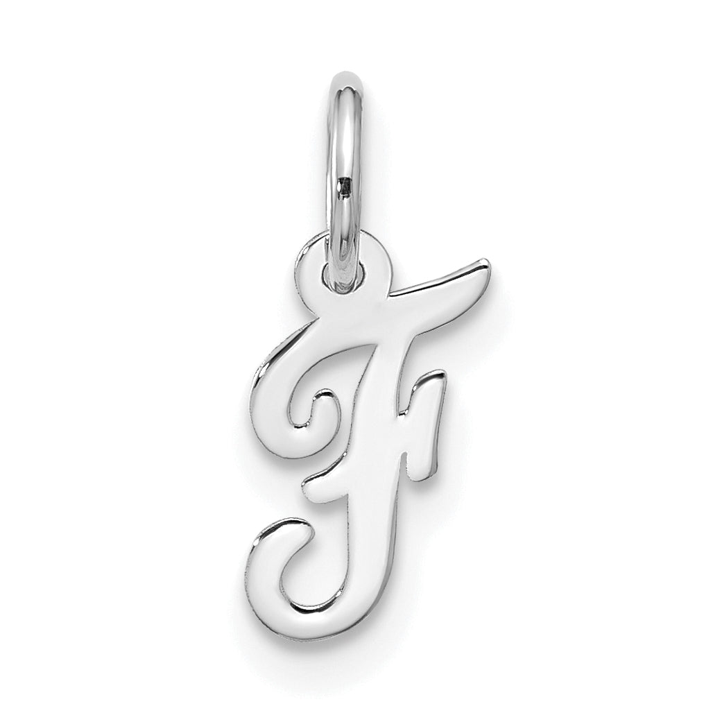 10kw Small Script Initial F Charm