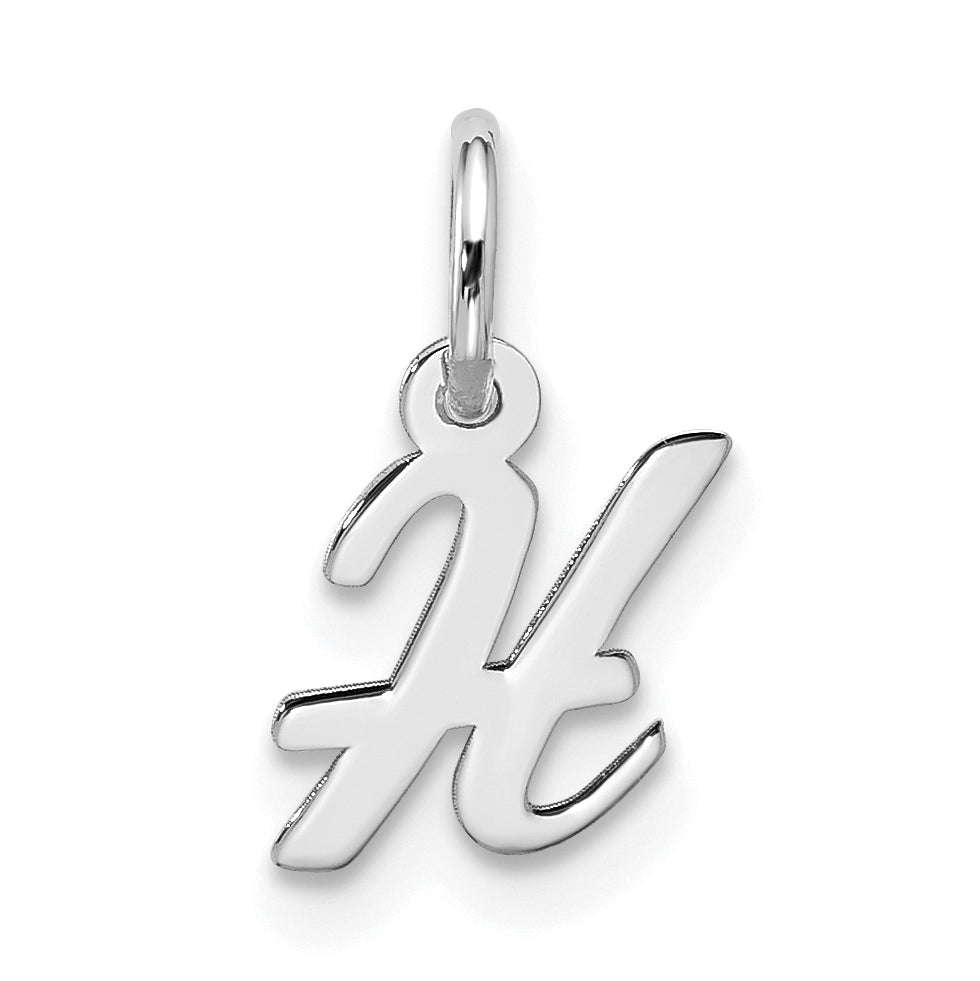 10kw Small Script Initial H Charm