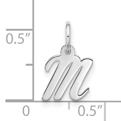 10kw Small Script Initial M Charm