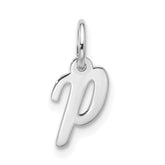 10kw Small Script Initial P Charm