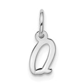 10kw Small Script Initial Q Charm