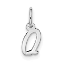 10kw Small Script Initial Q Charm