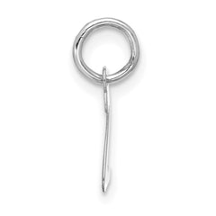 10kw Small Script Initial Z Charm