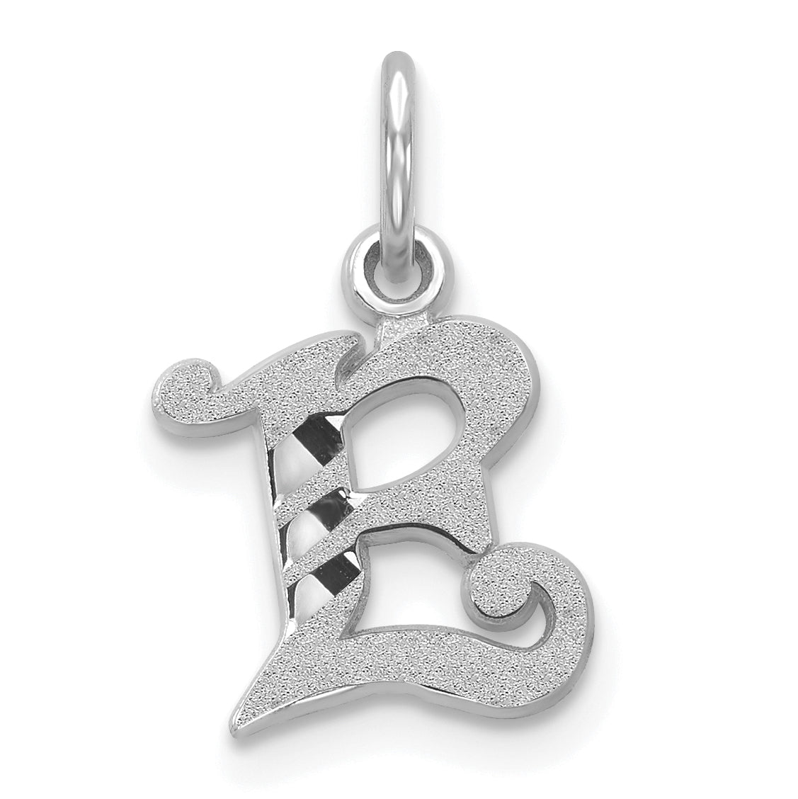 10KW Diamond-cut Initial E Charm