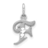 10KW Diamond-cut Initial F Charm
