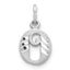 10KW Diamond-cut Initial O Charm