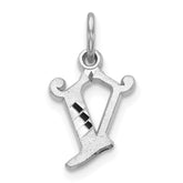 10KW Diamond-cut Initial V Charm