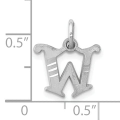 10KW Diamond-cut Initial W Charm