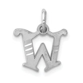 10KW Diamond-cut Initial W Charm