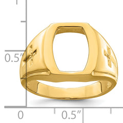 10 Karat Gents Ring Mounting - View 5