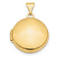 10k Polished Domed 16mm Round Locket