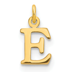 10ky Cutout Letter E Initial Charm