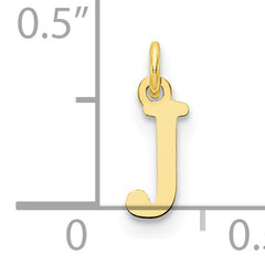10ky Cutout Letter J Initial Charm