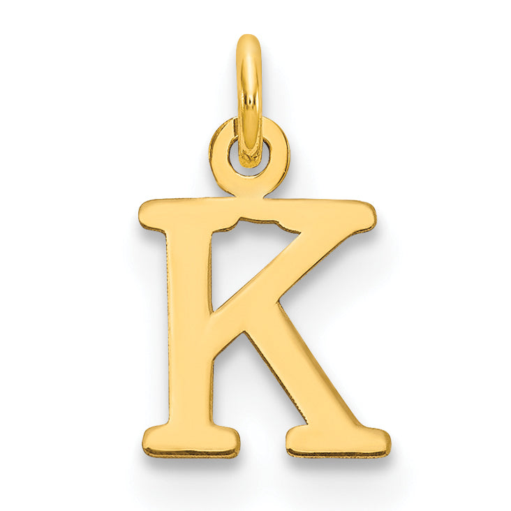 10ky Cutout Letter K Initial Charm