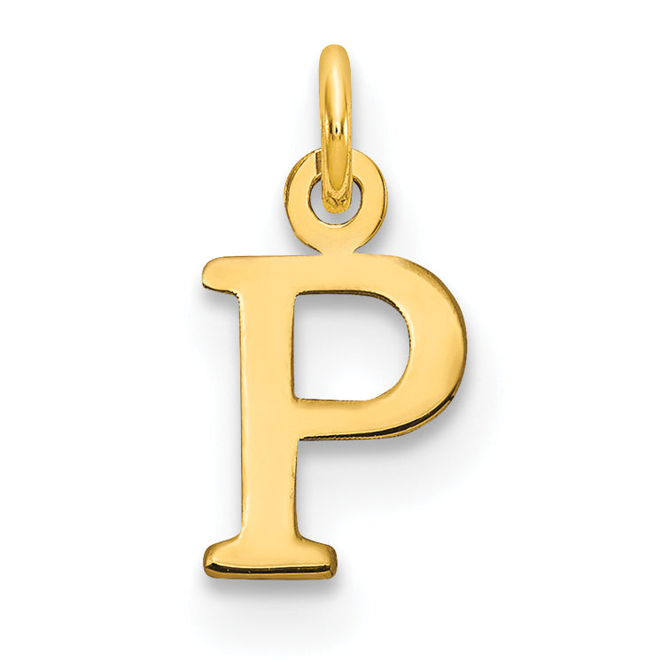 10ky Cutout Letter P Initial Charm