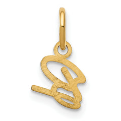 10KY Upper case Letter B Initial Charm