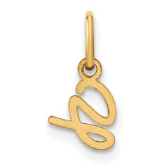 10KY Upper case Letter G Initial Charm