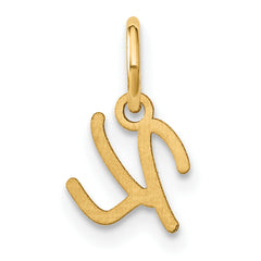 10KY Upper case Letter K Initial Charm