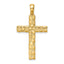Nugget Cross Pendant in 10K Yellow Gold - Sophia Jewelers