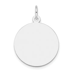 10Kw Plain .018 Gauge Circular Engravable Disc Charm