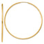 10k 1.5mm Polished Round Endless Hoop Earrings