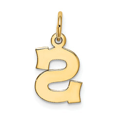 10k Small Block Initial S Charm