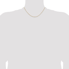 14K 1.05mm D/C Cable Chain