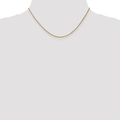 14K 1.2mm Spiga Chain