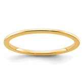 1.2mm 10K Yellow Gold Stackable Band - Sophia Jewelers