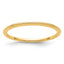 1.2mm 10K Yellow Gold Stackable Band - Sophia Jewelers