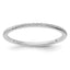 1.2mm 10K White Gold Stackable Band - Sophia Jewelers