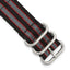 Quick Release Spring Bars Watch Band in Fabric, Brushed - Sophia Jewelers